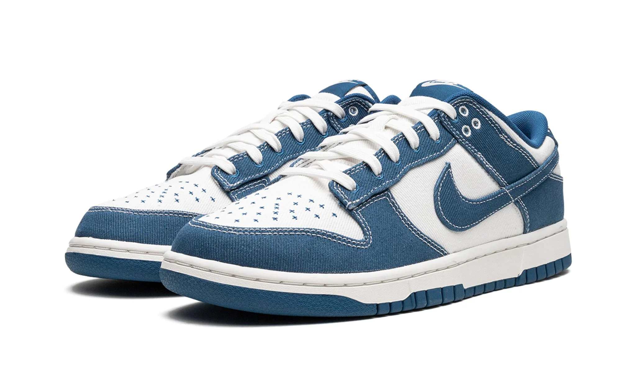 Nike Dunk Low Industrial Blue Sashiko - Image 2