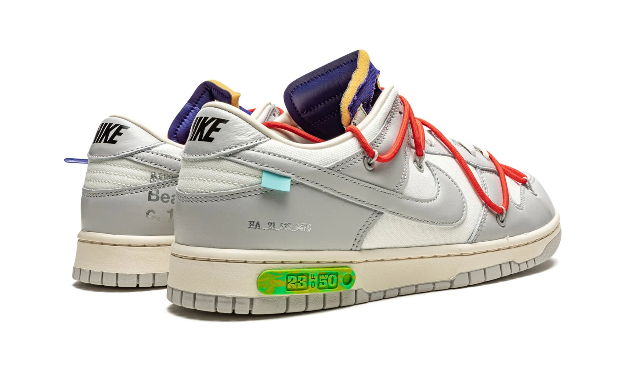 Nike Dunk Low Off-White Lot 23 - Image 3