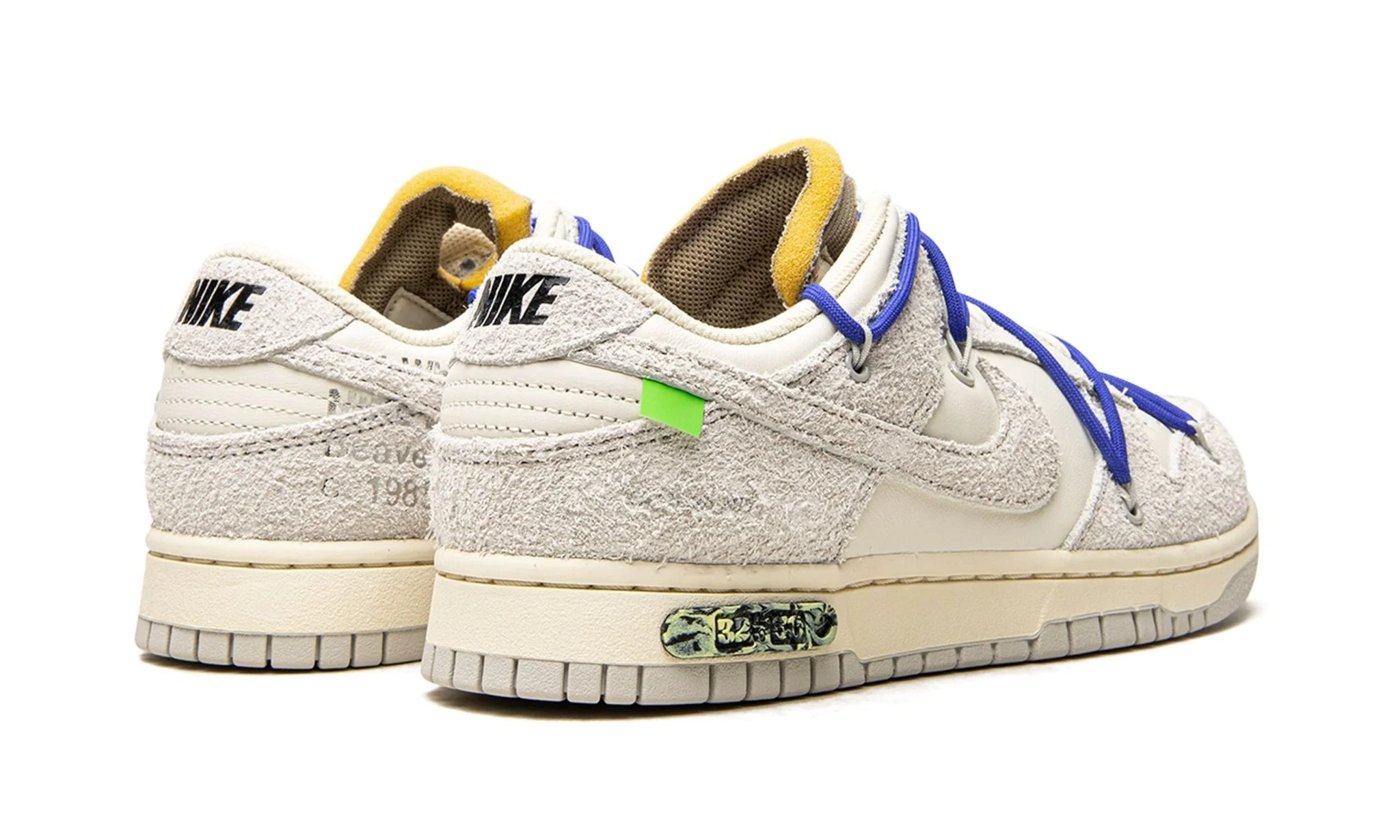 Nike Dunk Low Off-White Lot 32 - Image 3