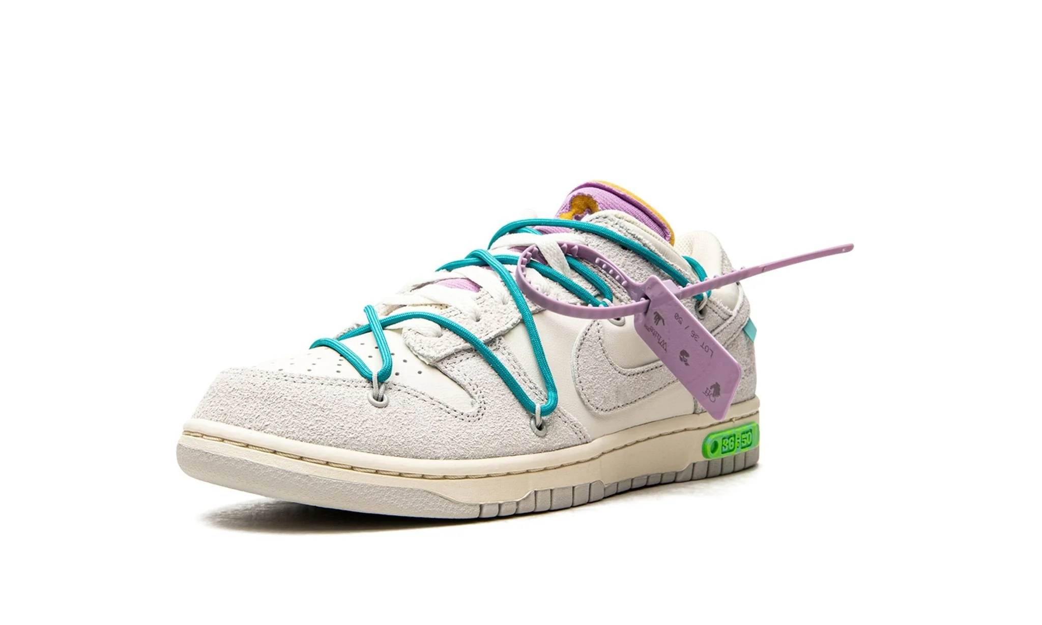 Nike Dunk Low Off-White Lot 36 - Image 4