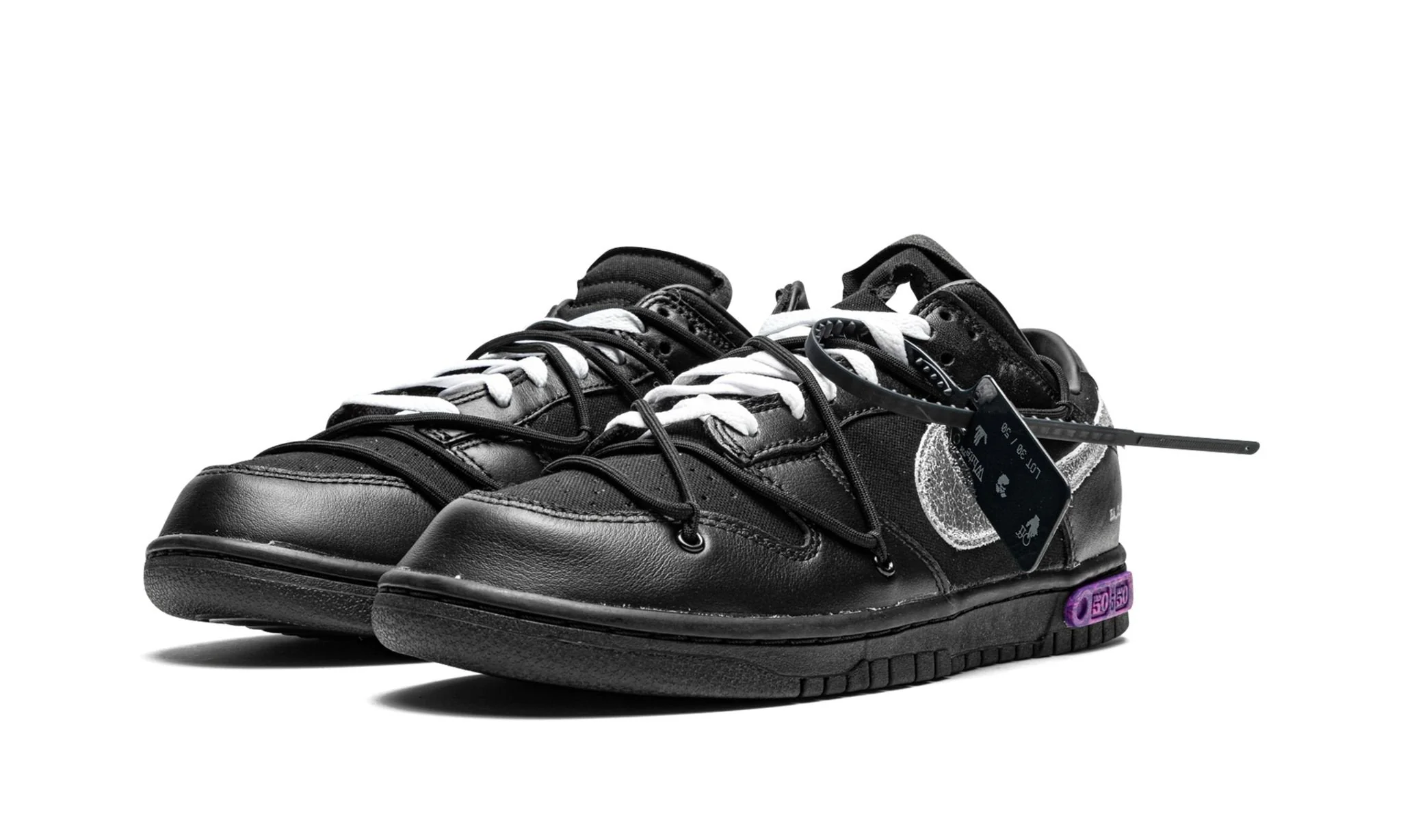Nike Dunk Low Off-White Lot 50 - Image 2