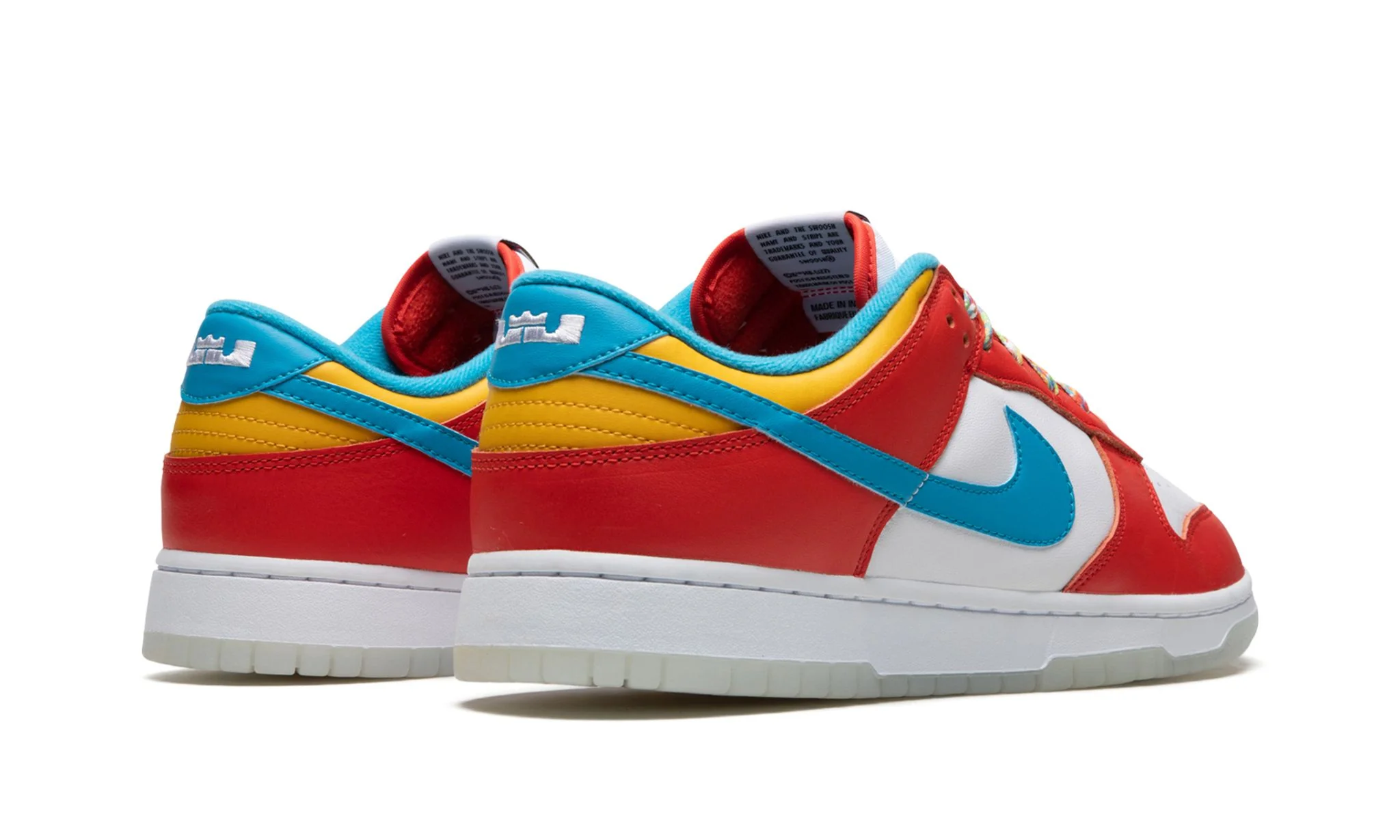 Nike Dunk Low QS LeBron James Fruity Pebbles - Image 3