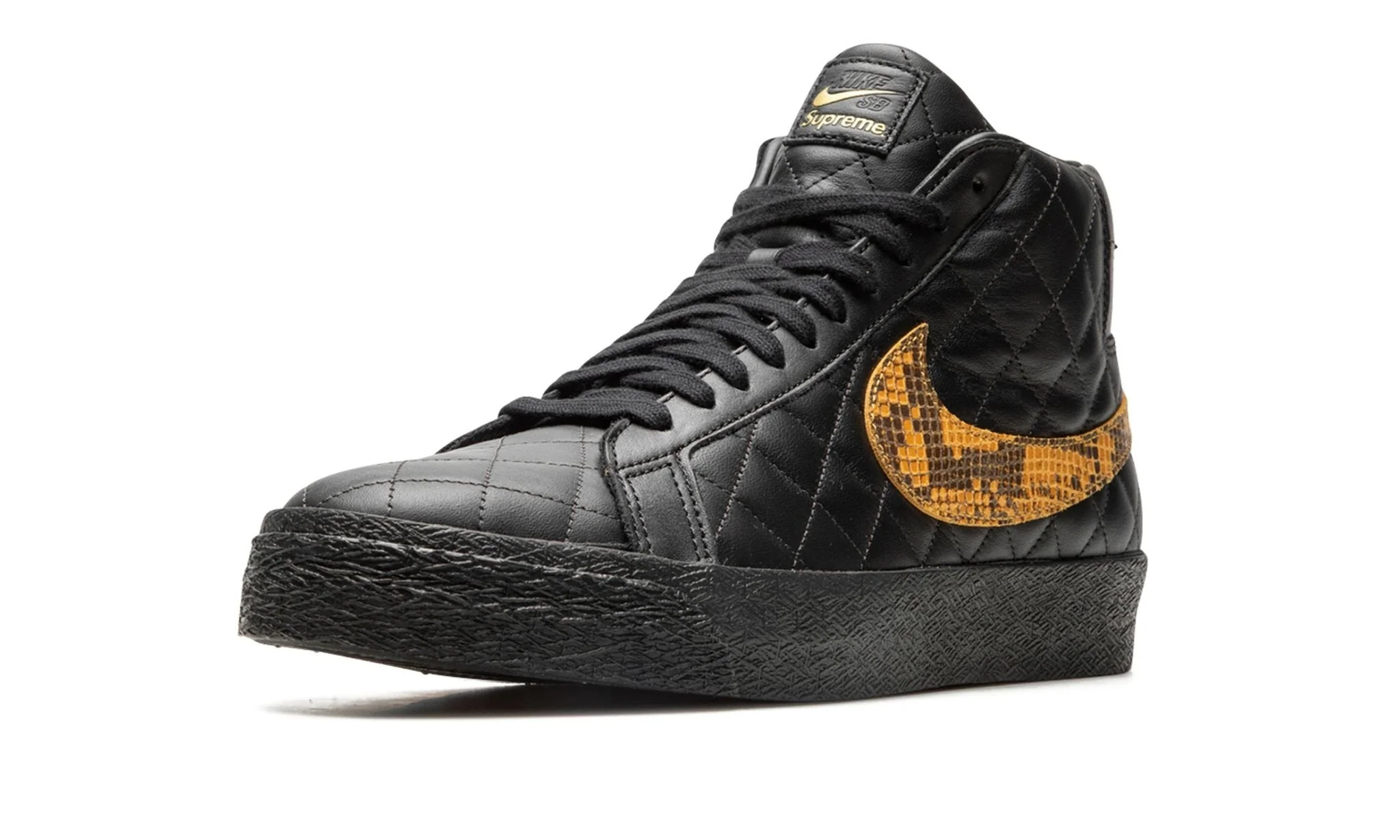 Nike SB Blazer Mid QS Supreme Black - Image 4