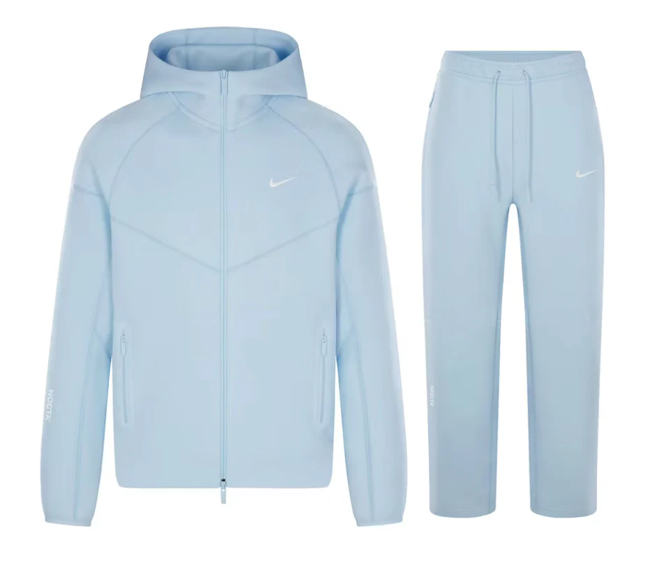 Nike x NOCTA Tech Fleece Hoodie & Joggers Set Cobalt Blue/Tint