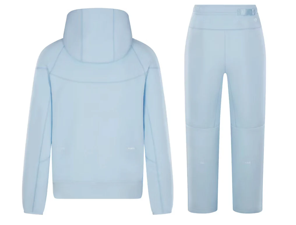 Nike x NOCTA Tech Fleece Hoodie & Joggers Set Cobalt Blue/Tint - Image 2