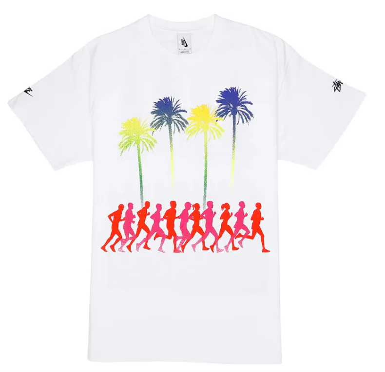 Nike x Stussy Douglas Firs to Palm Trees T-shirt White