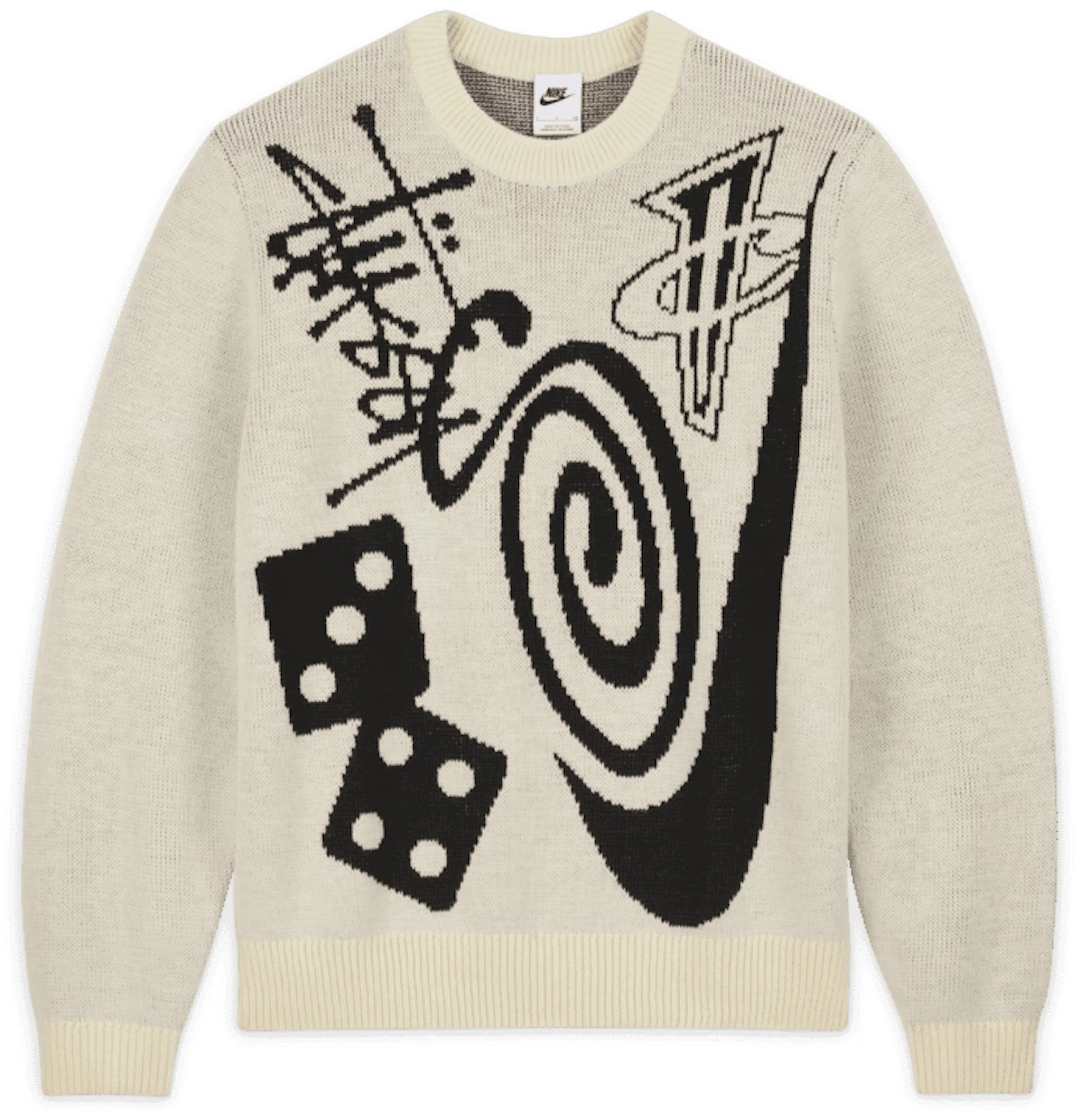 Nike x Stussy Knit Sweater Natural