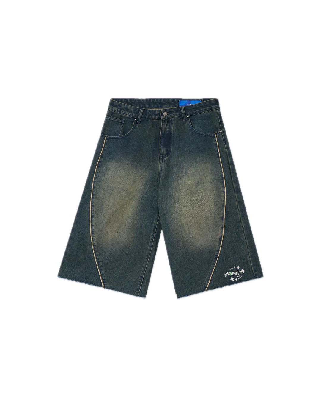 Noemotions Denim Jorts Washed Green