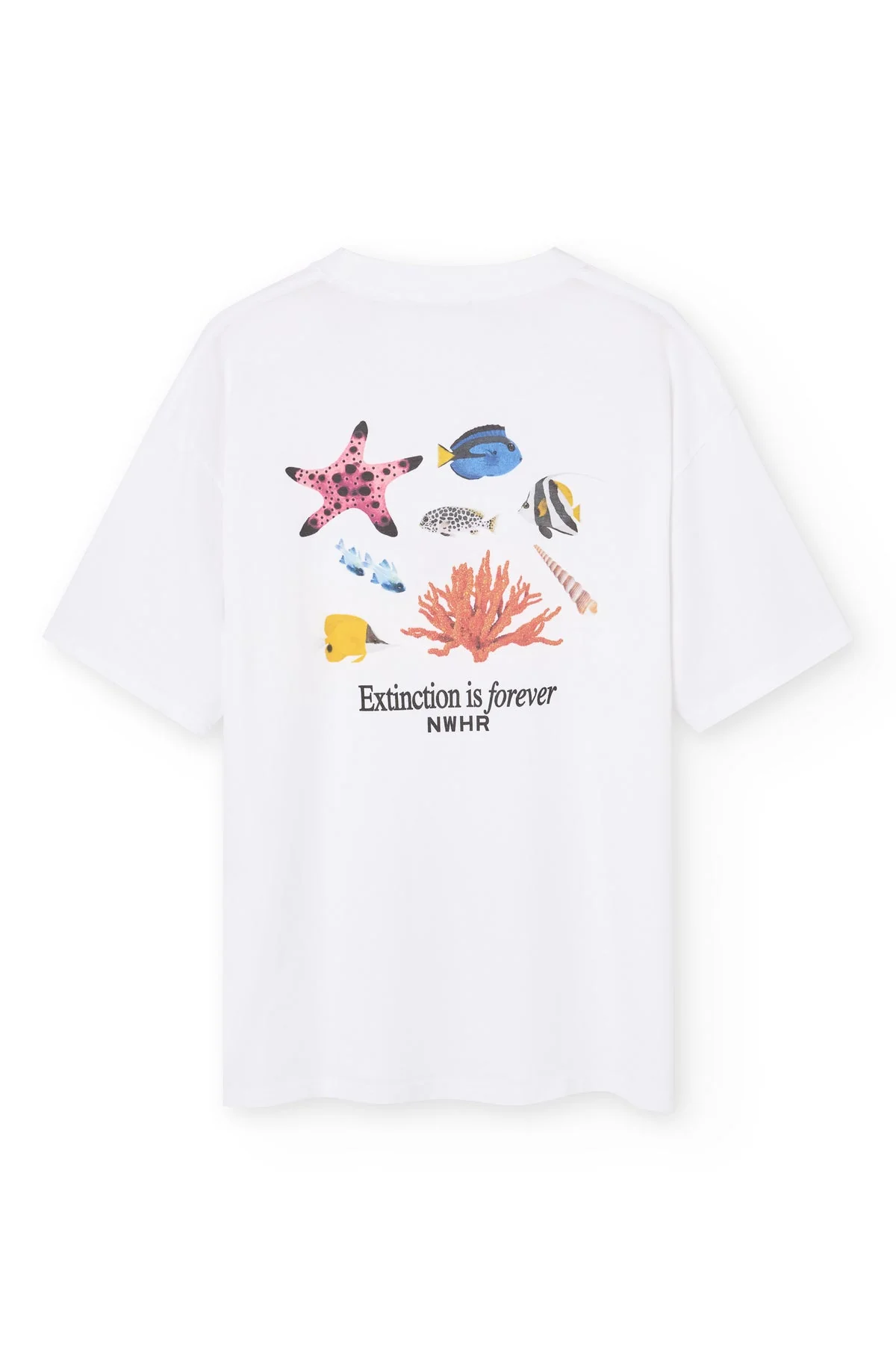 Nwhr Extinction Is Forever T-Shirt White