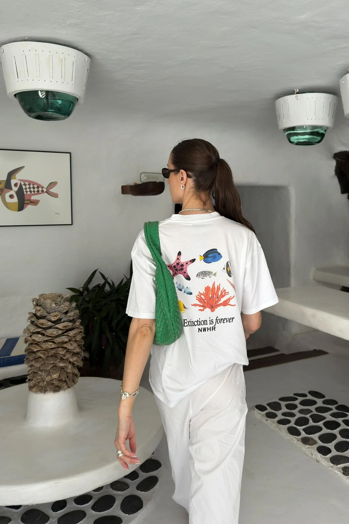Nwhr Extinction Is Forever T-Shirt White - Image 4