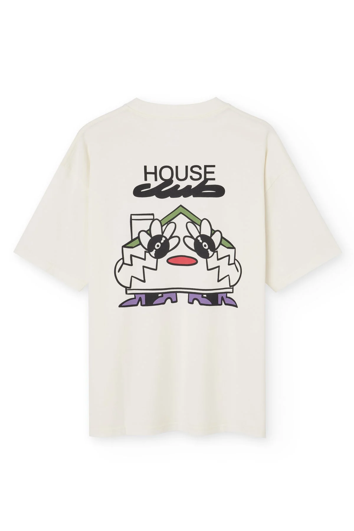Nwhr House Club T-Shirt Beige - Image 2