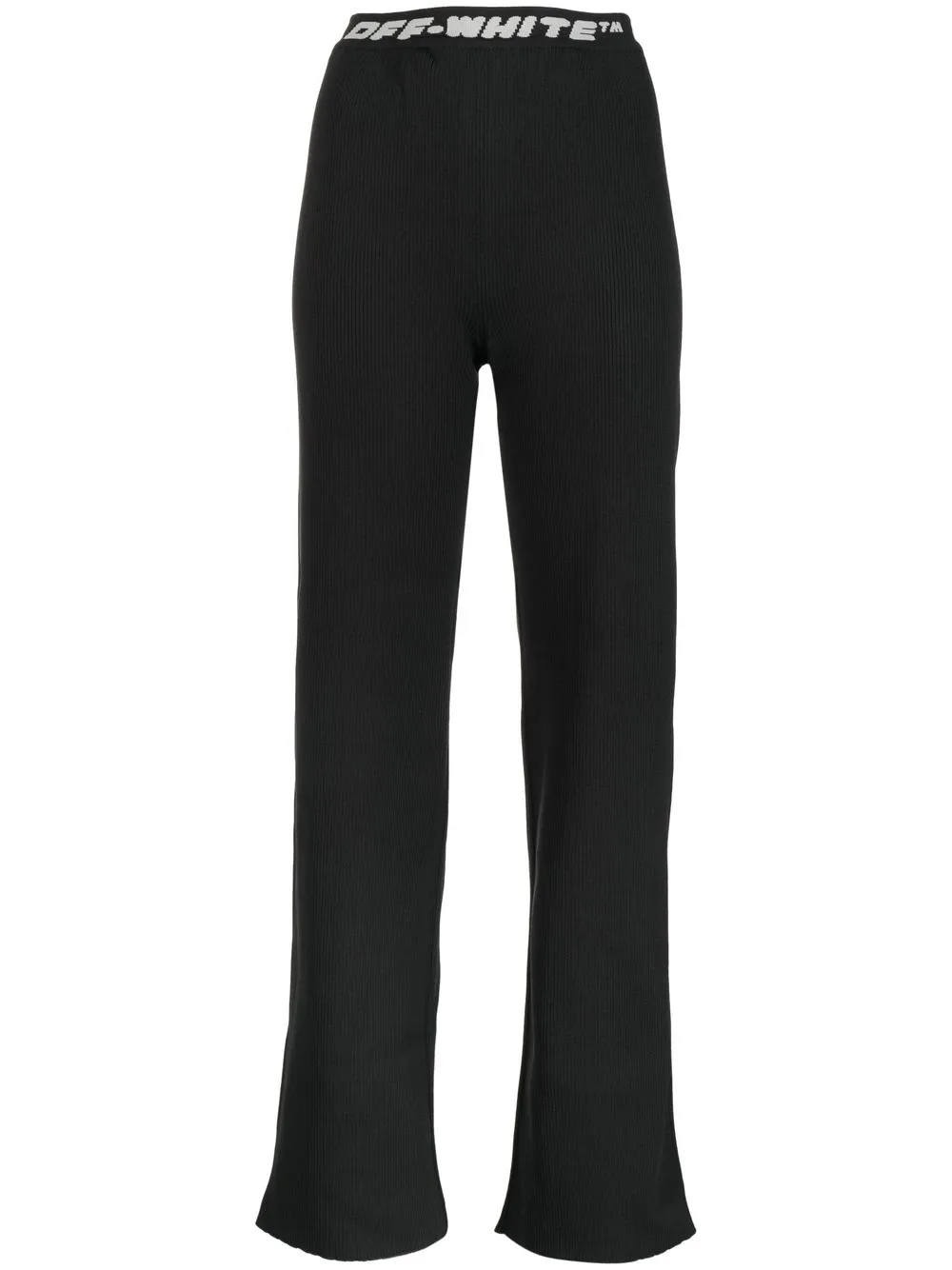 Off White Athleisure Split Leggings Black