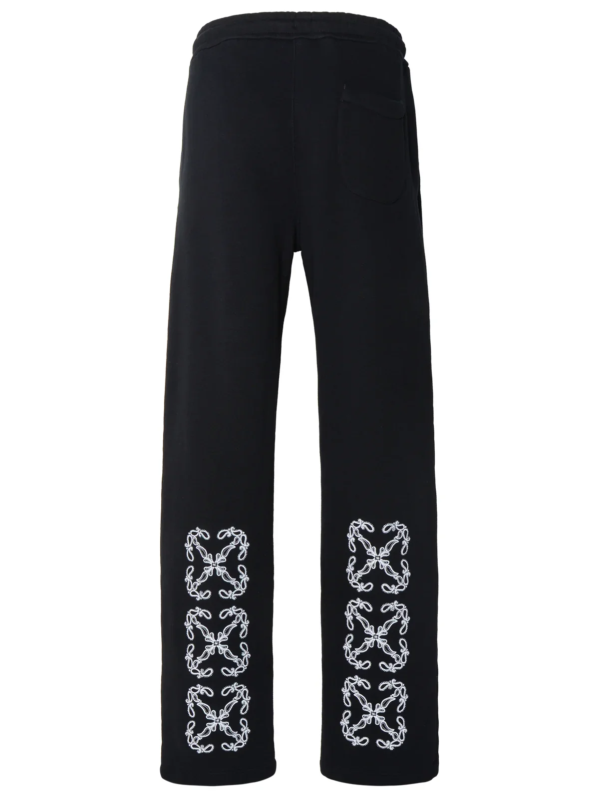 Off-White Bandana Arrow Drawstring Sweatpants Black