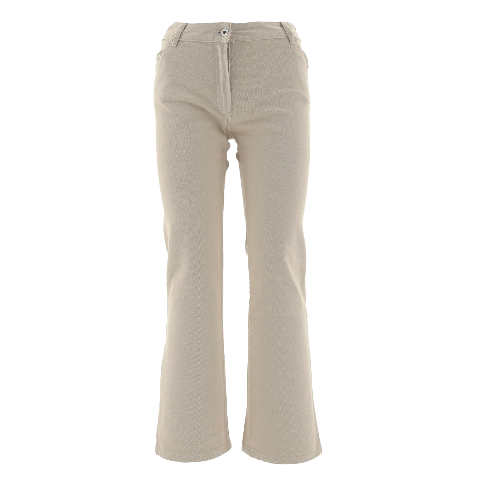 Off-White Diag Beige Cotton Jeans
