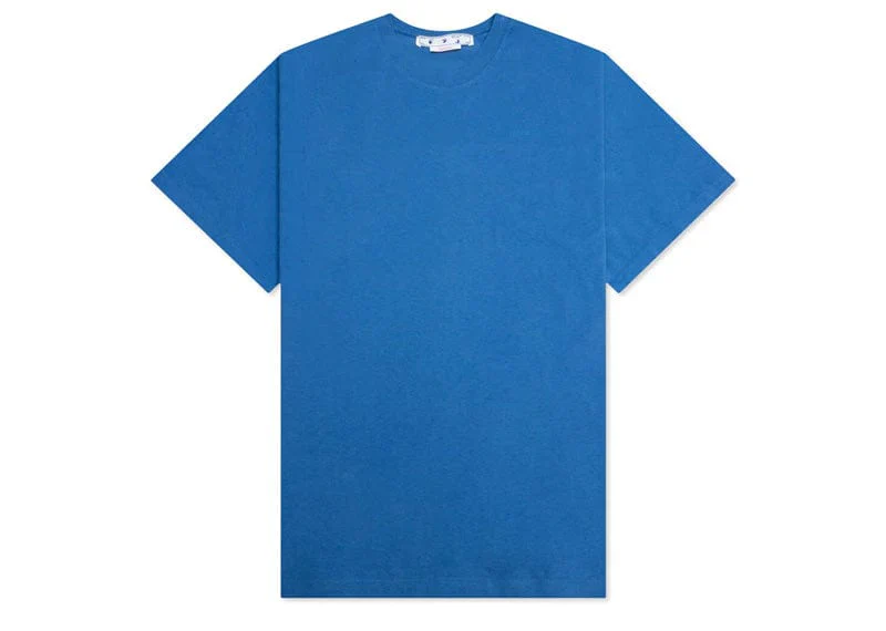 Off-White Diag Tab Slim Regular Tee Blue - Image 2