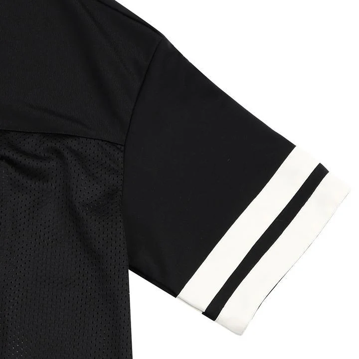 Off-White Football Mesh Abloh S/S Tee Black White - Image 5