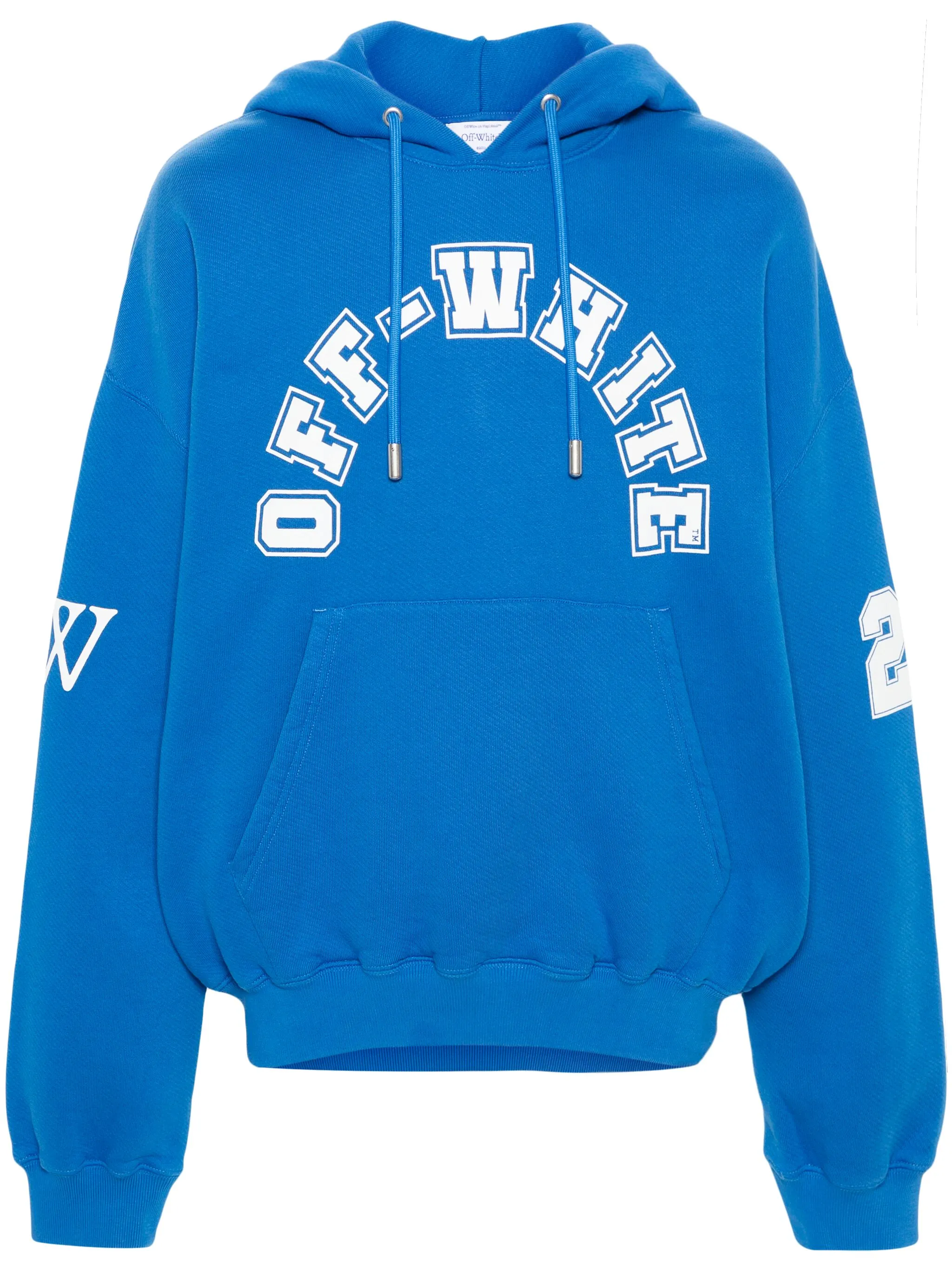 Off-White Football Over Hoodie Nautical Blue