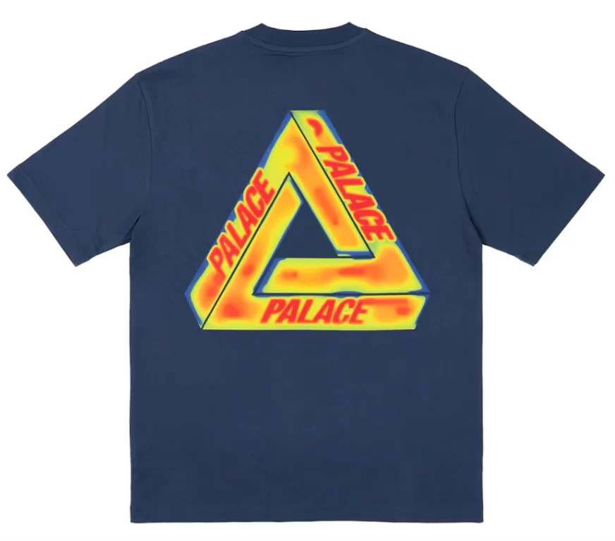 Palace Heat Sensi T-shirt Navy - Image 2