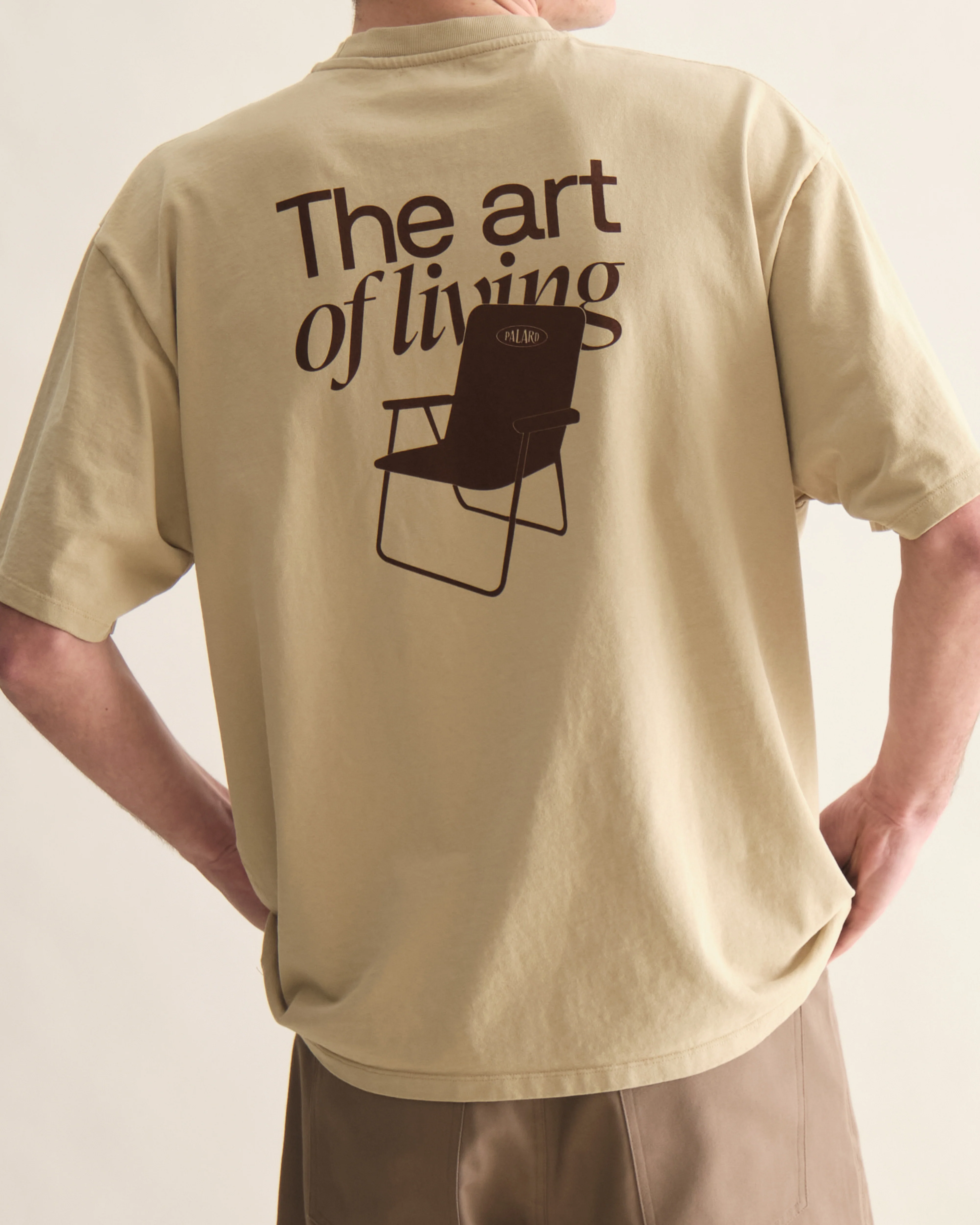 Palard The Art of Living Tee Beige - Image 3