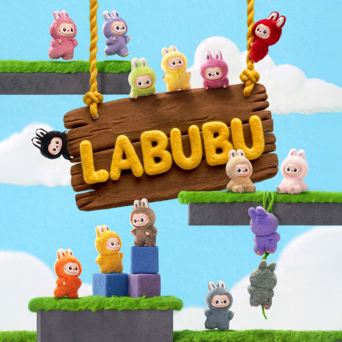 Pop Mart Labubu The Monsters Pin for Love Series Vinyl Plush Pendant (N-Z) Sealed Case (1 Blind Box) - Image 6