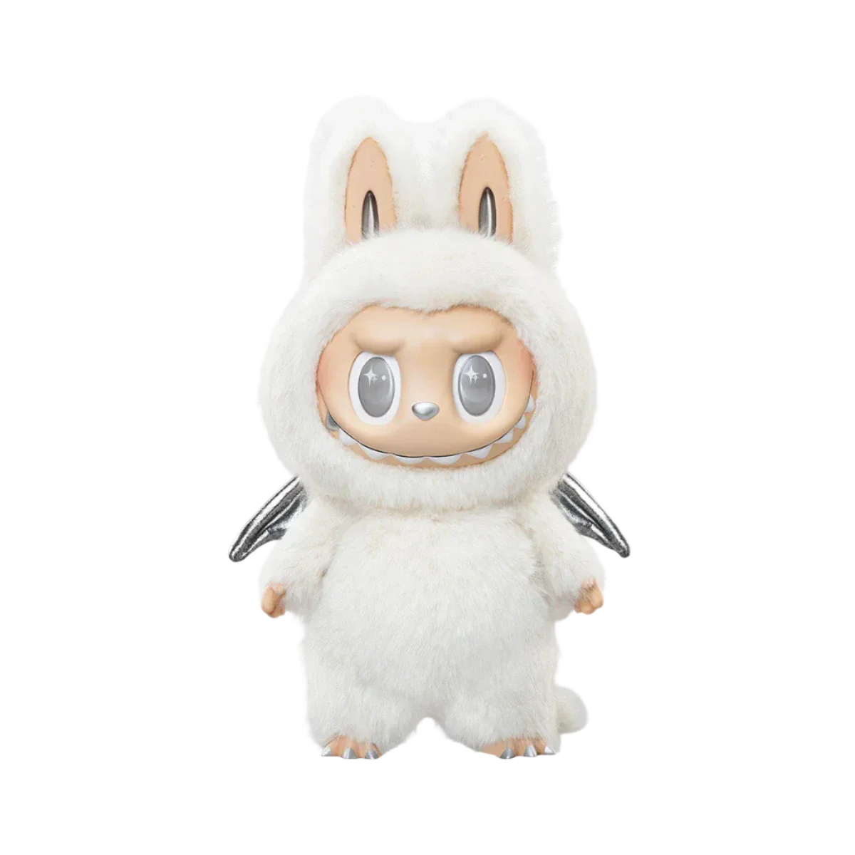 Pop Mart The Monsters Labubu Zimomo Angel in Clouds Figure + Tote Bag