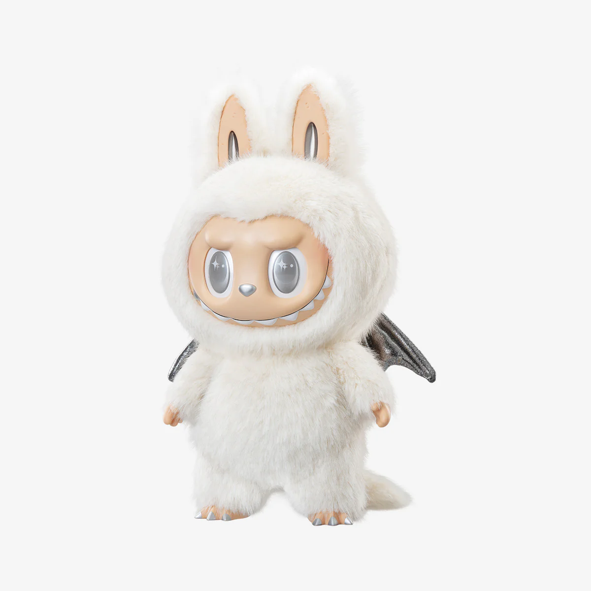 Pop Mart The Monsters Labubu Zimomo Angel in Clouds Figure + Tote Bag - Image 2