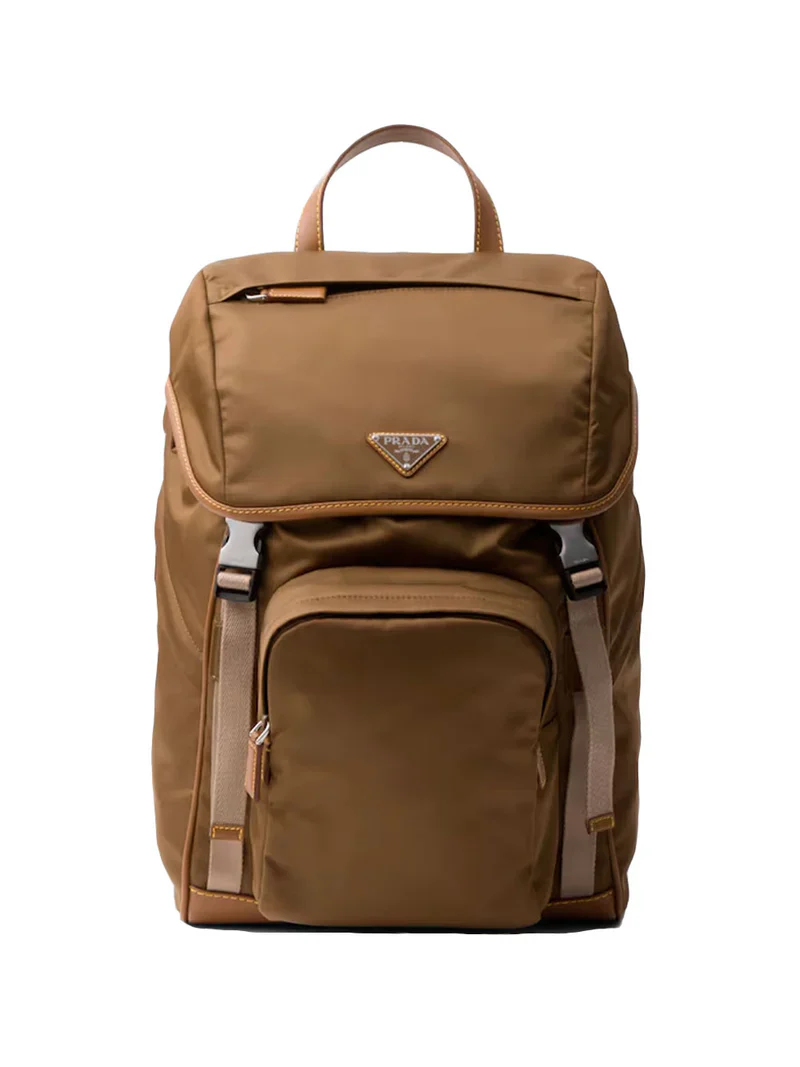 Prada Re-nylon Backpack Brandy