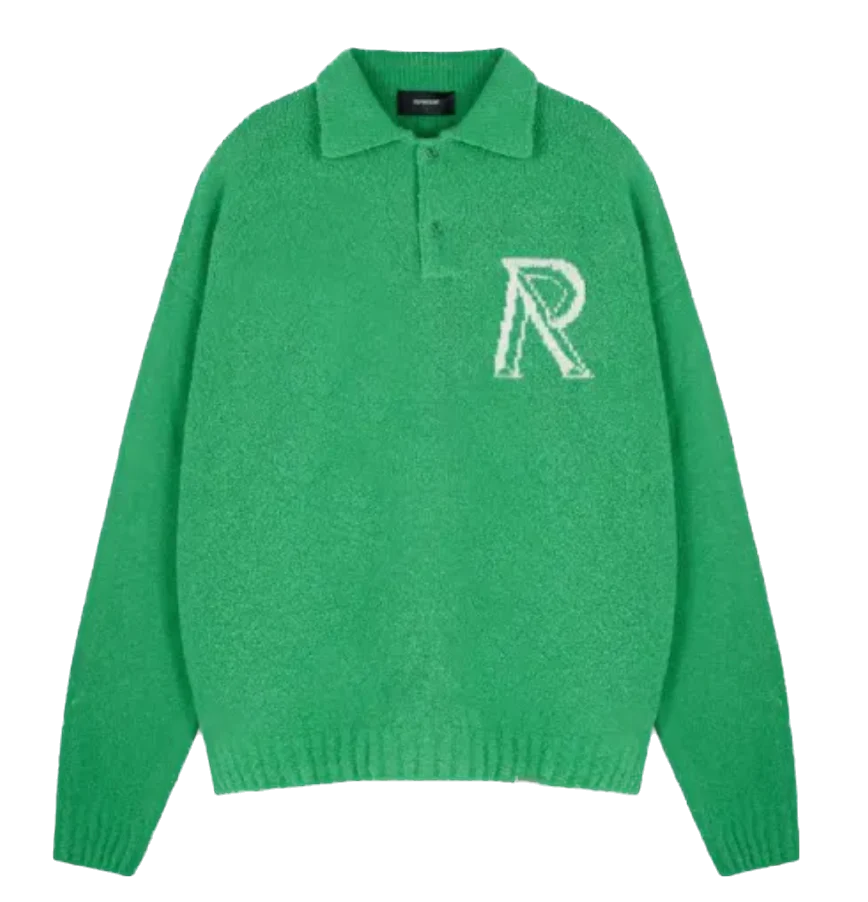 Represent Initial Boucle Polo Island Green