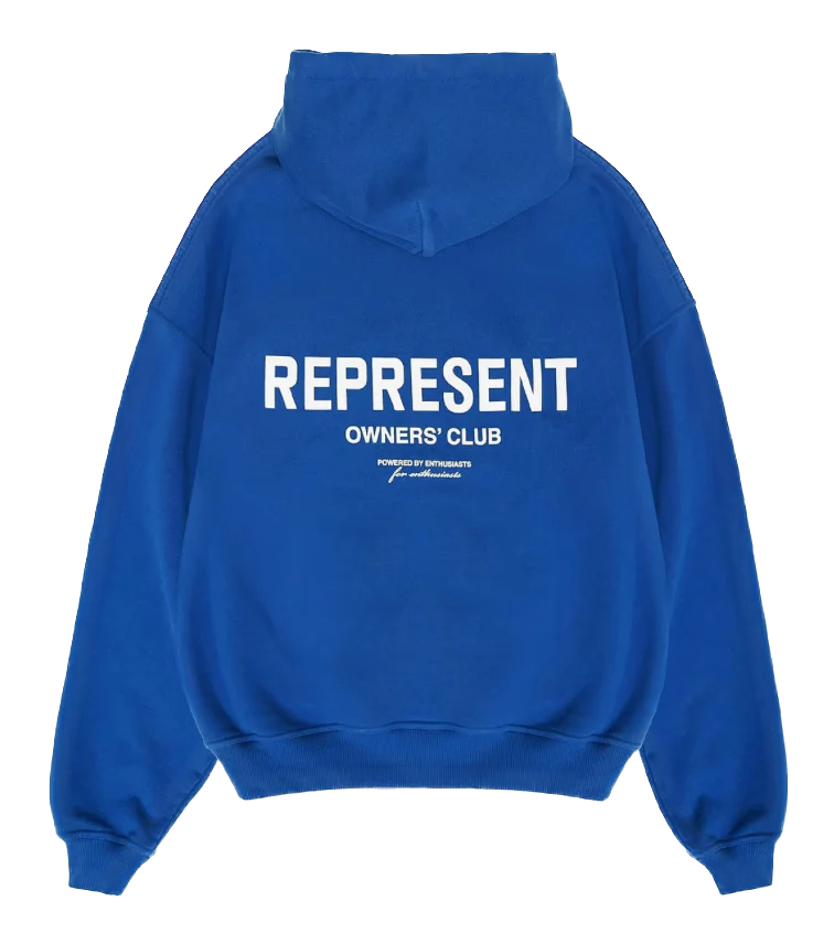 Represent Owners Club Hoodie Cobalt - Image 2