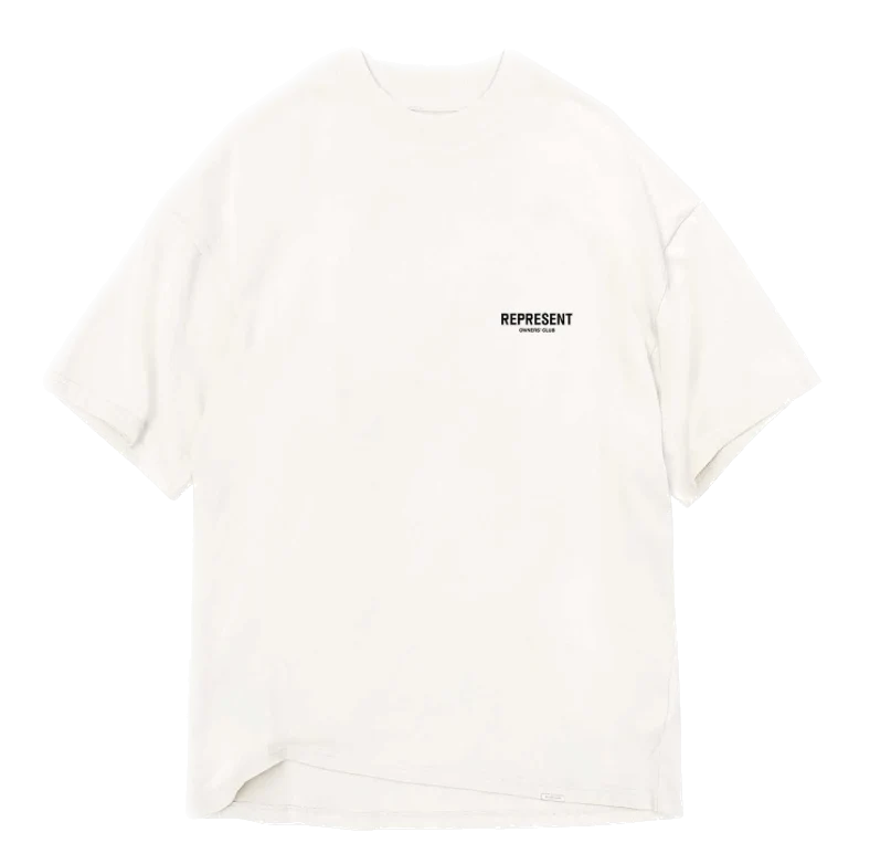 Represent Owners Club T-Shirt Flat White