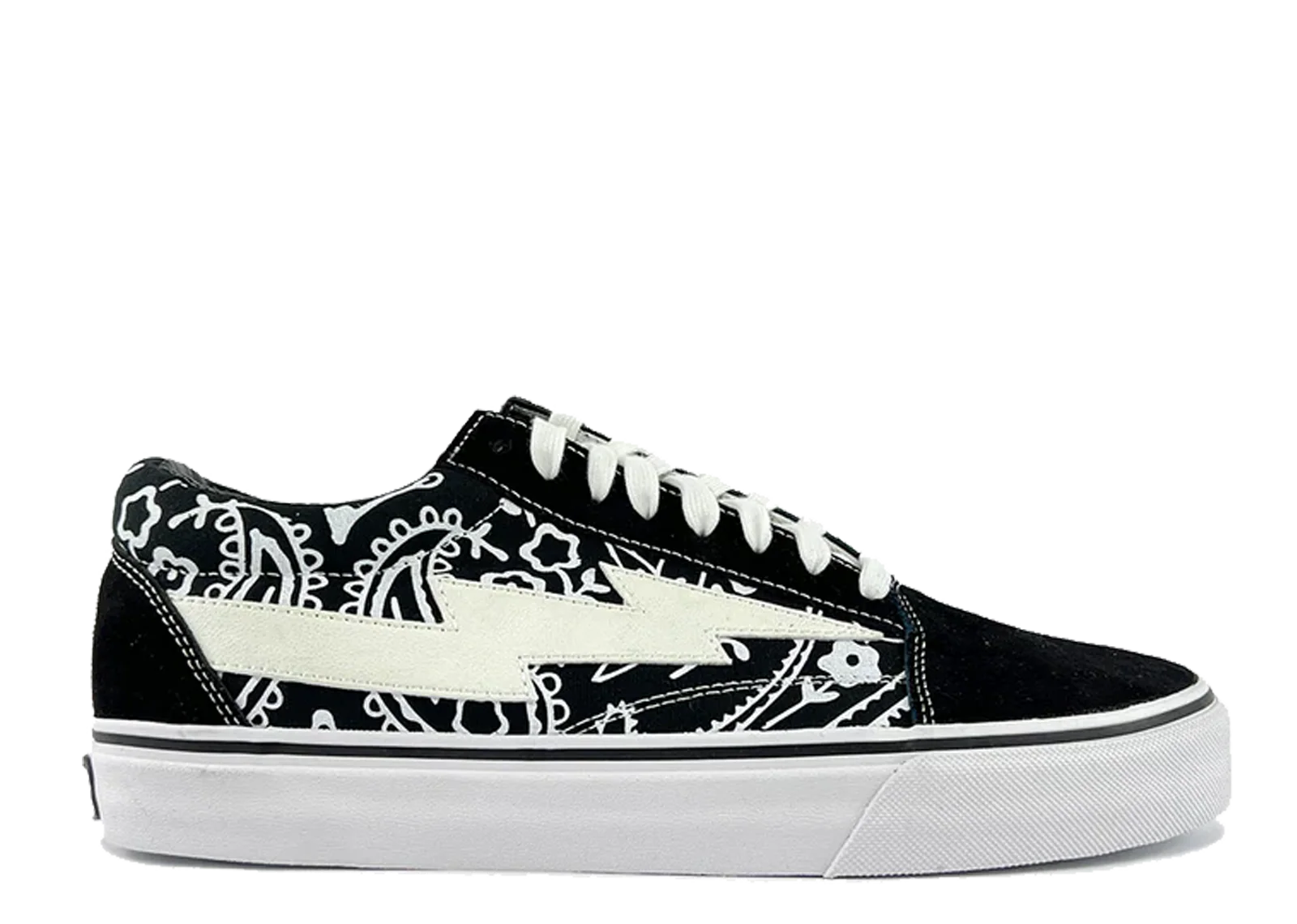 Revenge x Storm Laced Sneaker Black Paisley