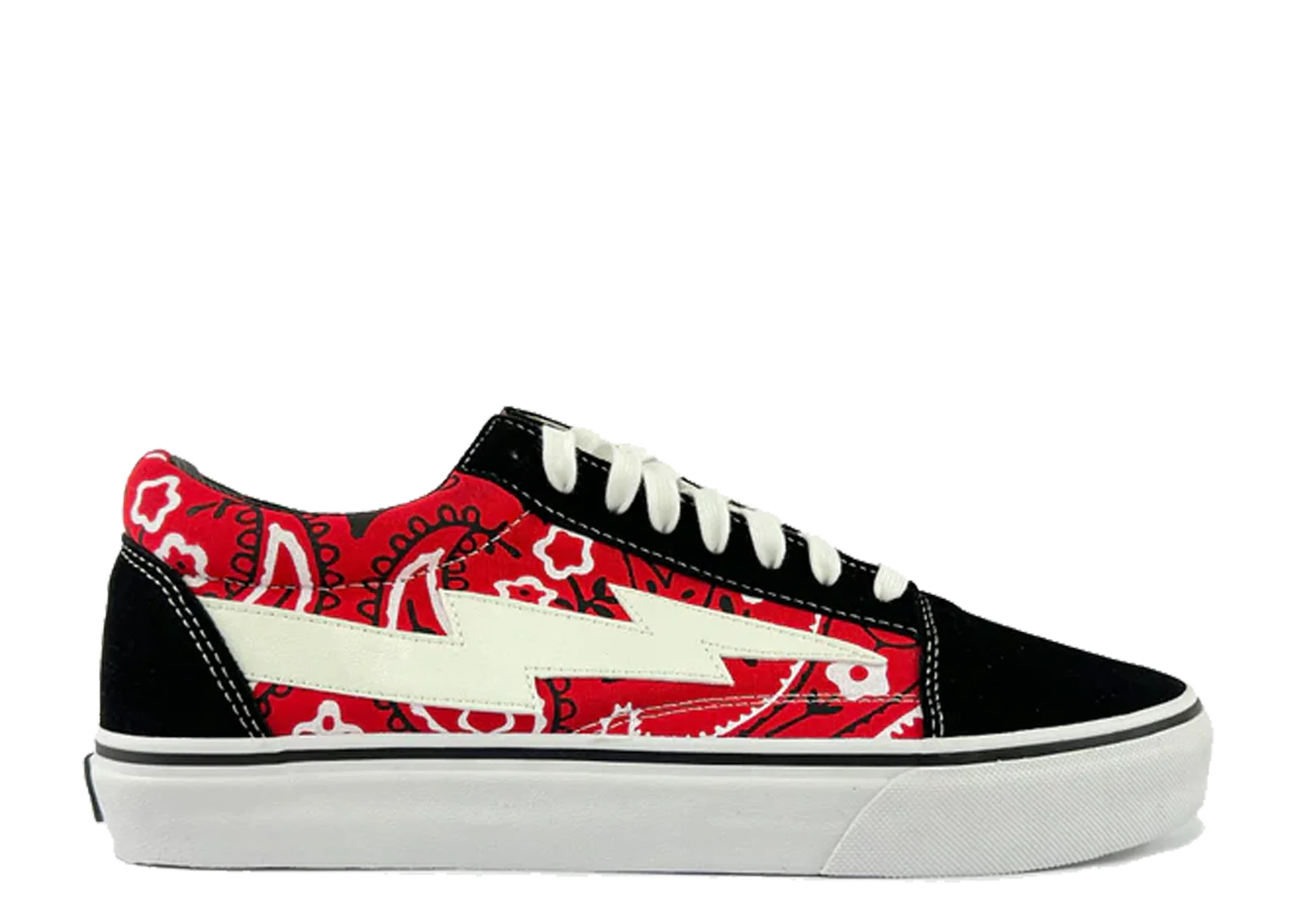 Revenge x Storm Laced Sneaker Red Paisley