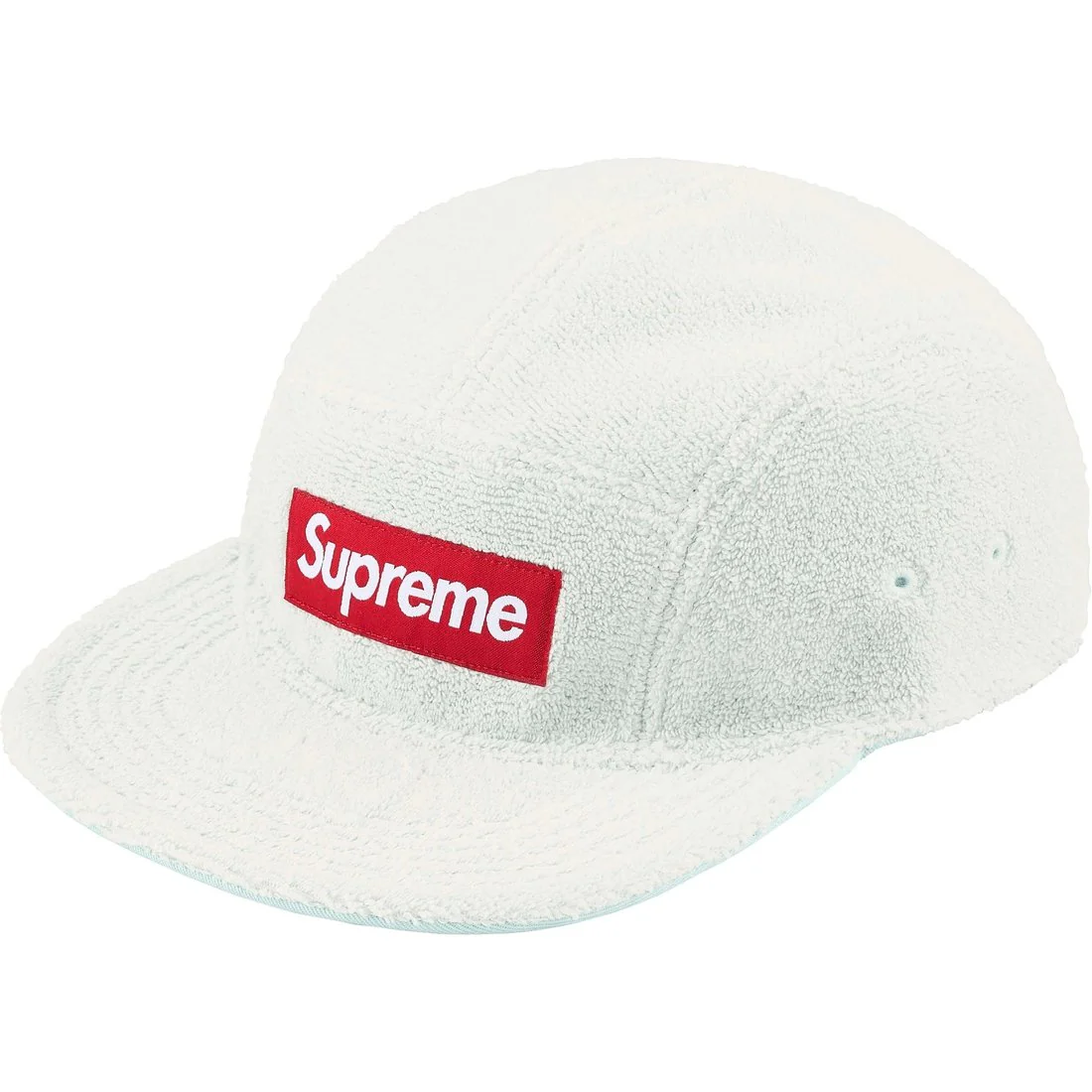 Supreme Reversible Terry Camp Cap Light Blue - Image 3