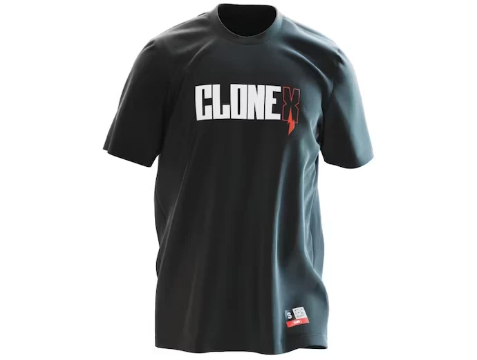 RTFKT CloneX Genesis T-Shirt Black