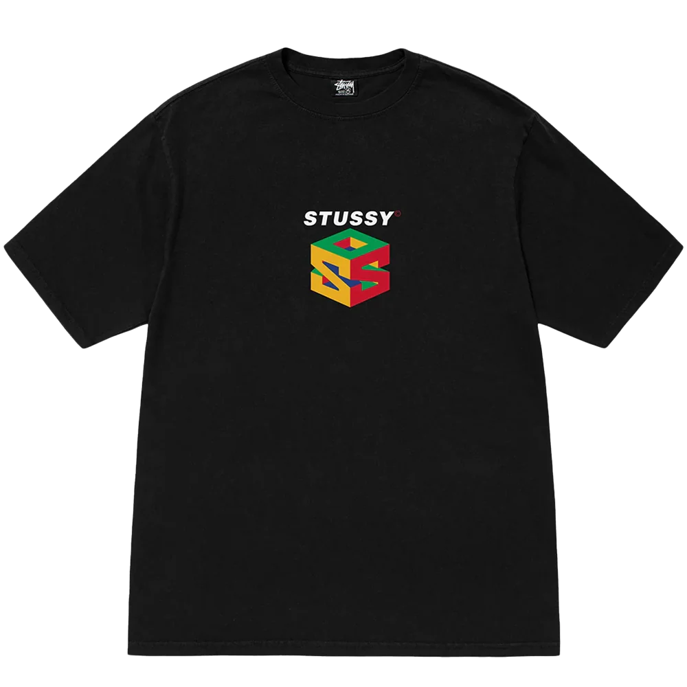 Stussy S64 Pigment Dyed Tee Black