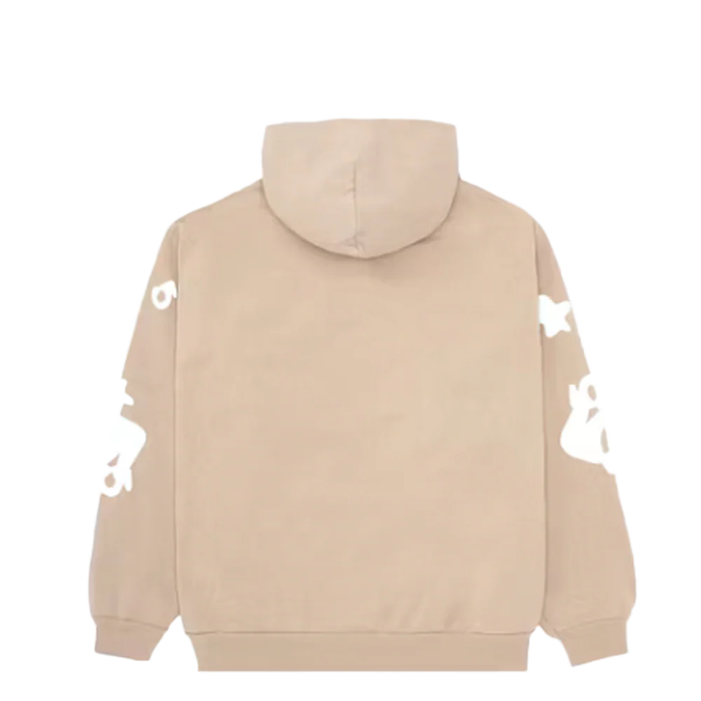 Sp5der Beluga Hoodie Sand - Image 2