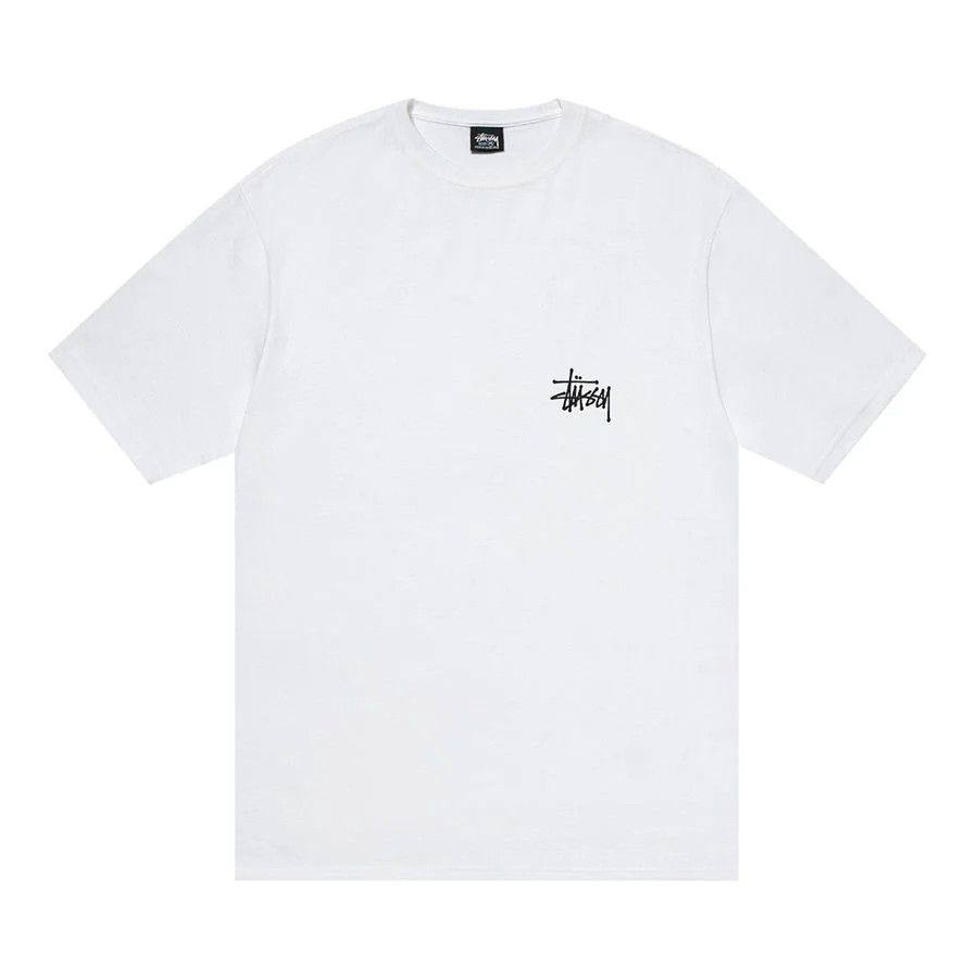 Stussy Basic Tee White/Black