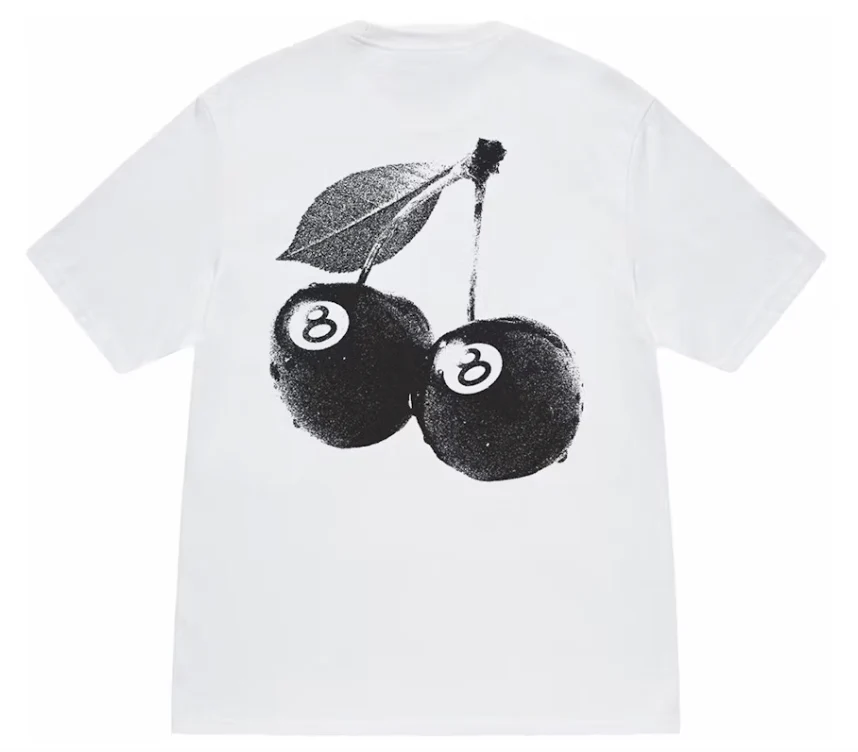 Stussy Cherries Tee White