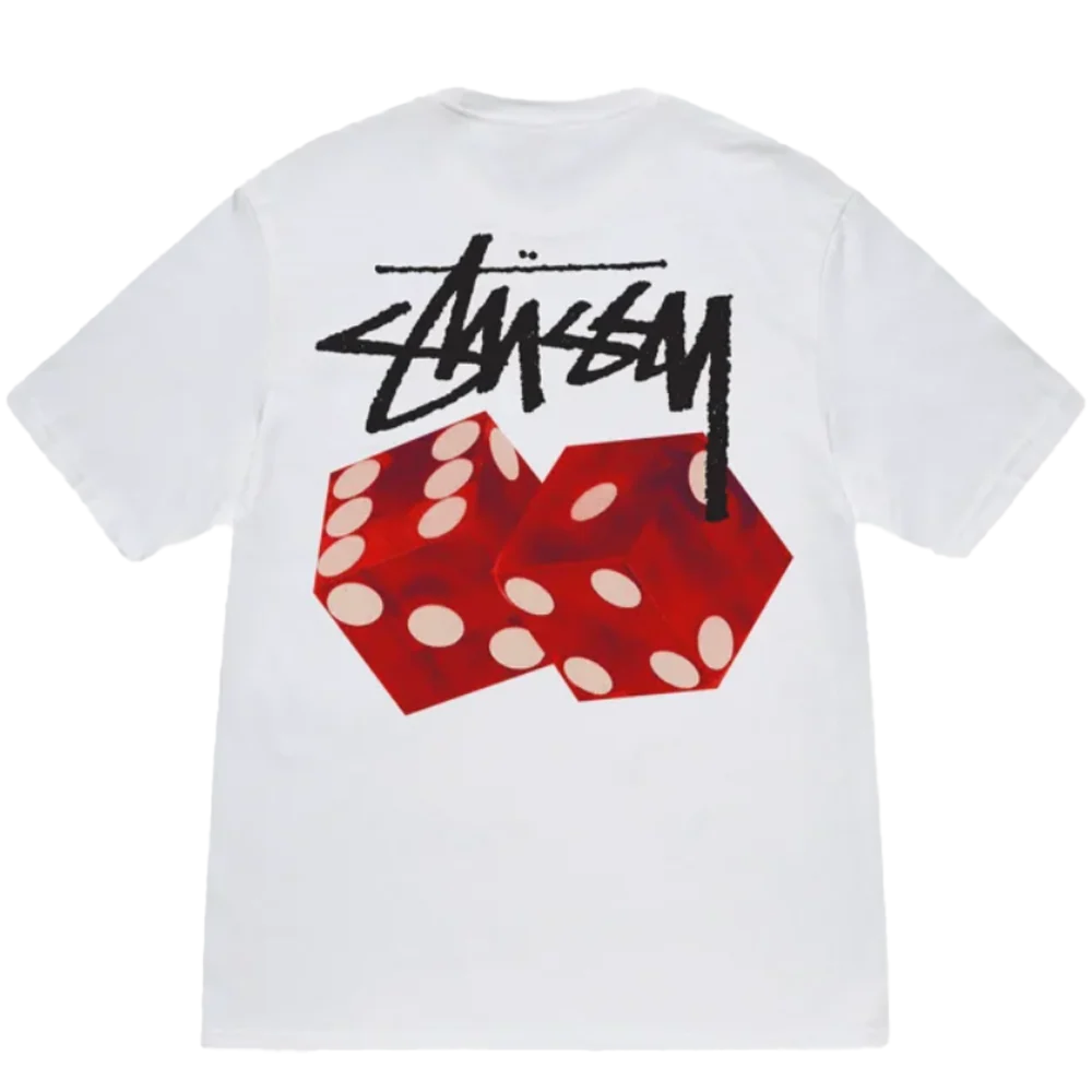 Stussy Diced Out White Tee