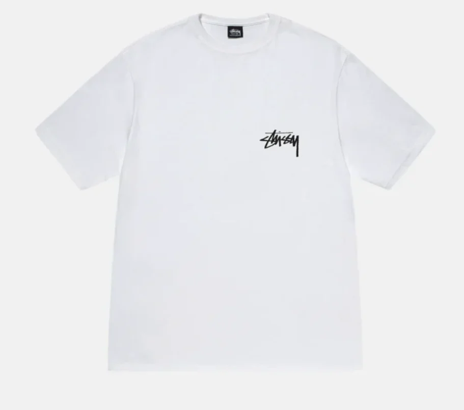 Stussy Diced Out White Tee - Image 2