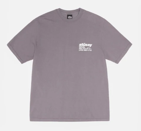 Stussy DNA Tee Pigment Dyed Shark - Image 2