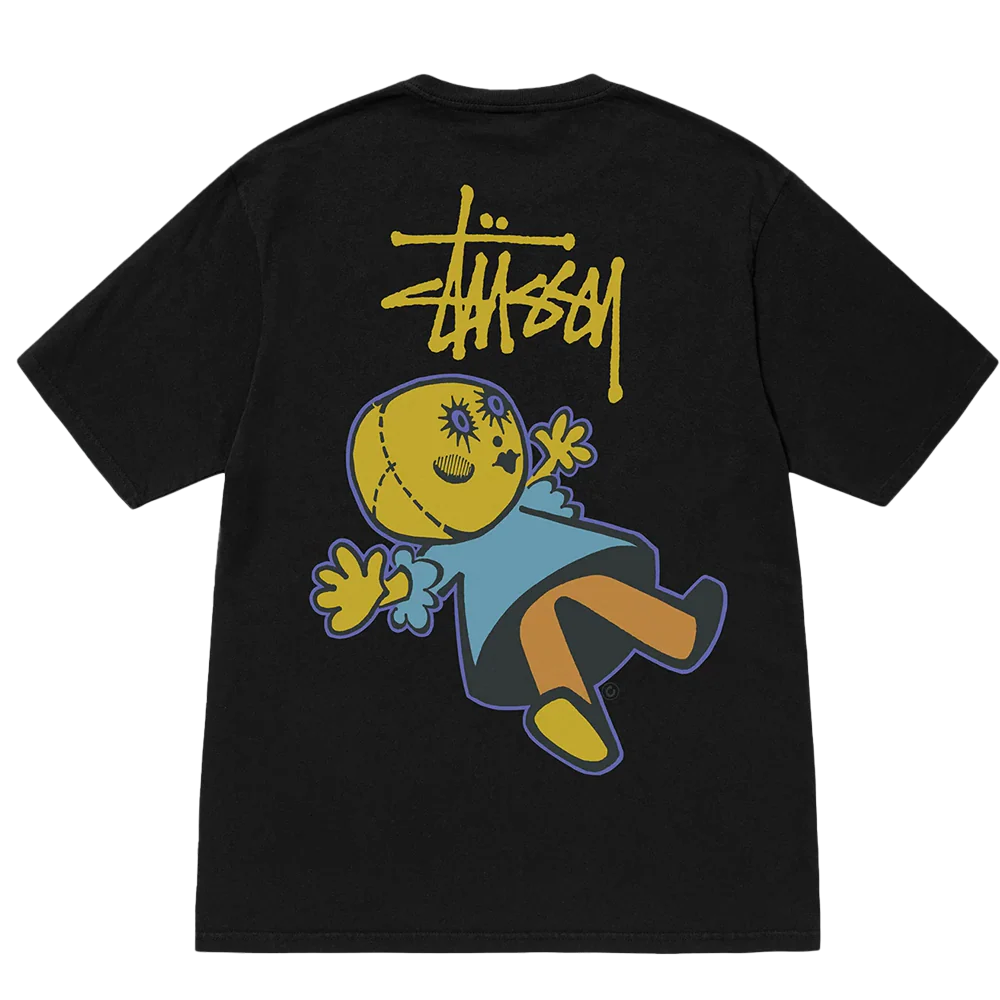 Stussy Dollie Pigment Dyed Tee Black