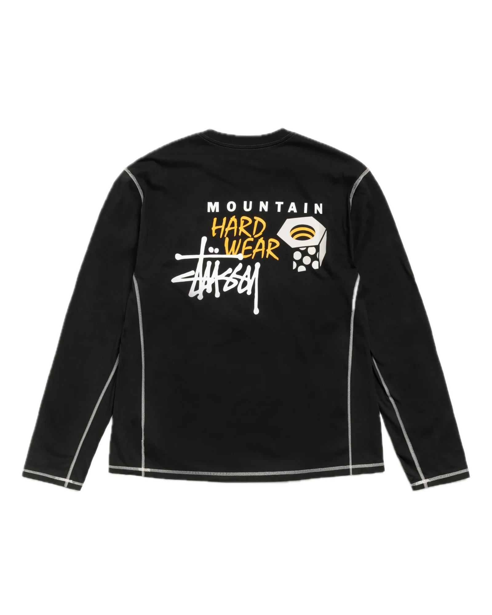 Stüssy & Mountain Hardwear LS Tee Stealth Grey - Image 2