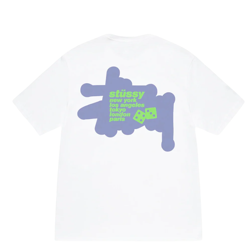 Stussy Silhouete Tee White