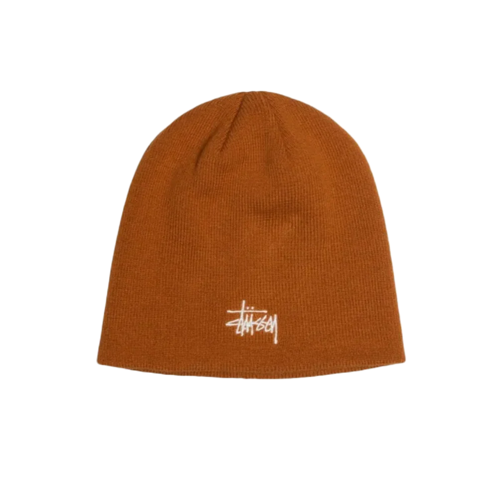 Stüssy Skullcap Basic Beanie Ochre