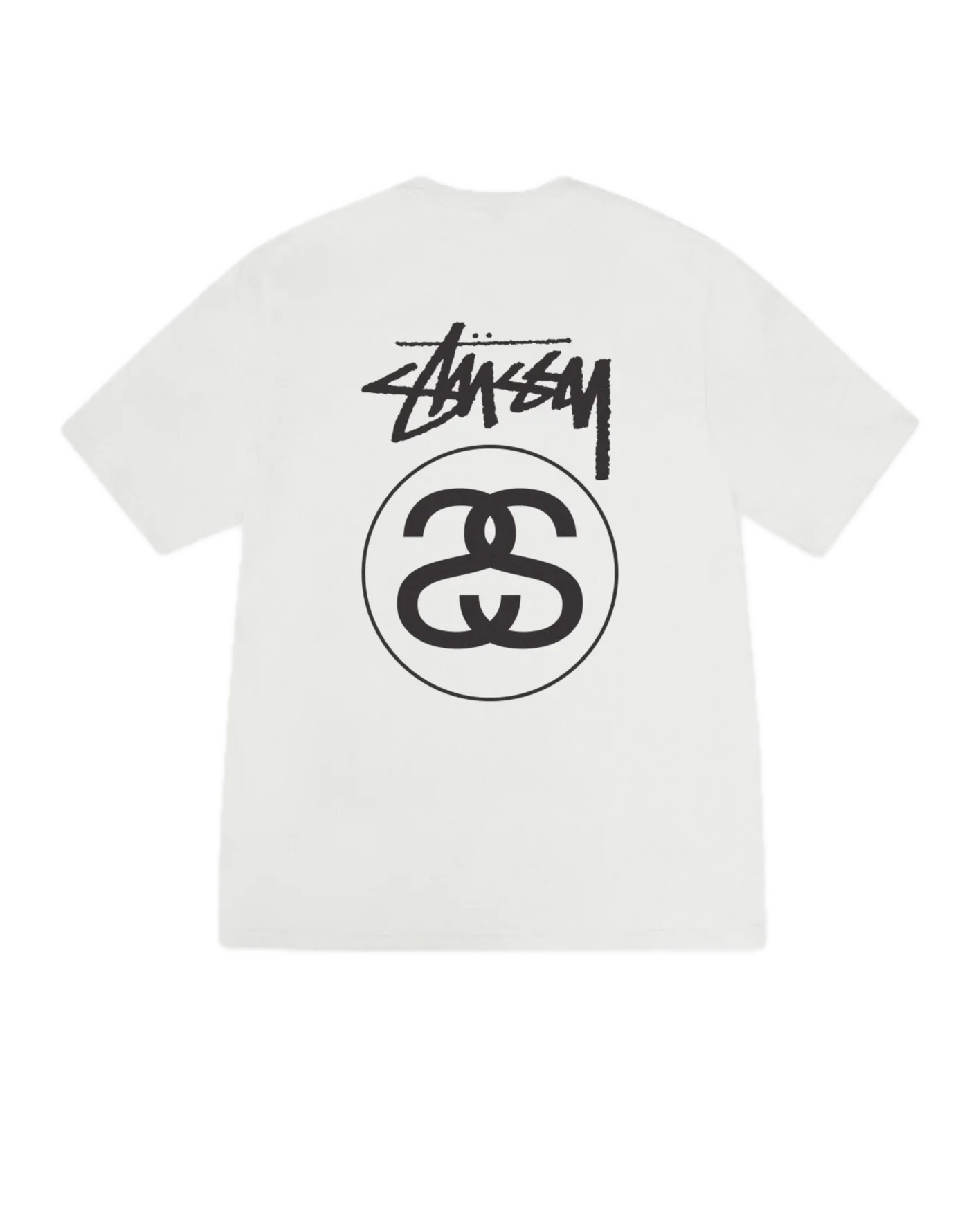 Stüssy Stock Link Pigment Dyed T-Shirt Natural - Image 3