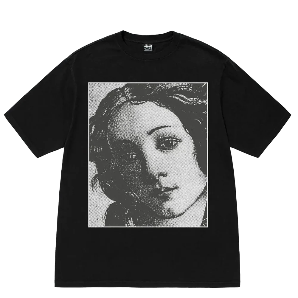 Stussy Venus Pigment Dyed Tee Black