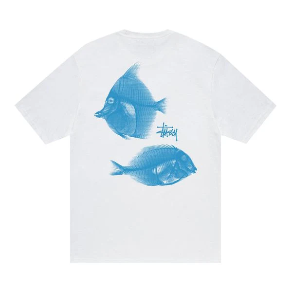 Stussy X-Ray Fishin T-shirt White