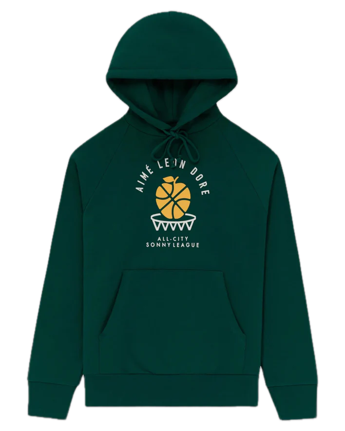 Aime Leon Dore x New Balance SONNY League Hoodie Green