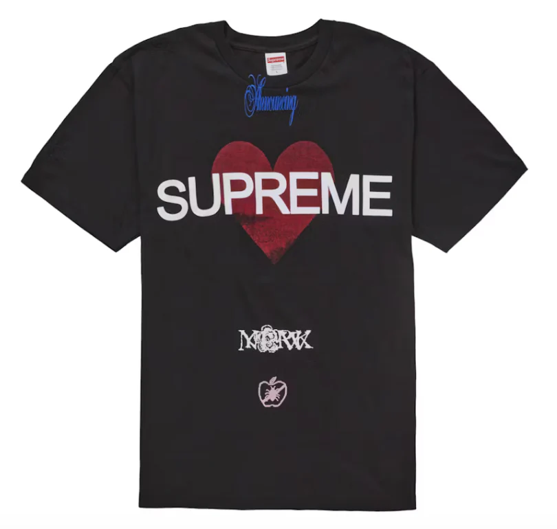 Supreme Announcing Tee Black